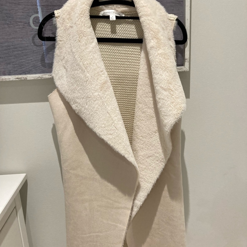 Vest to throw over and complete an outfit.